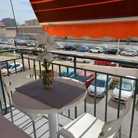 Station Parking Terrace With Sun *